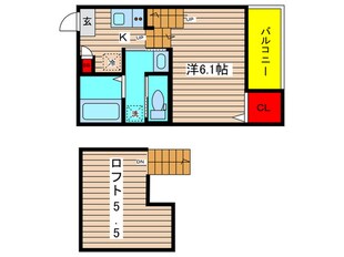 Levante　Hの物件間取画像